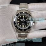 Buy Online Tudor Submariner Replica Black Dial Stainless Steel Men's Watch